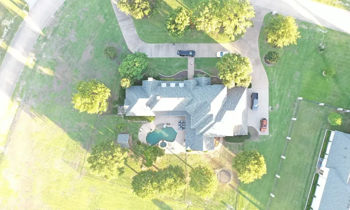 New shingle roof installation on a home in Fort Carson